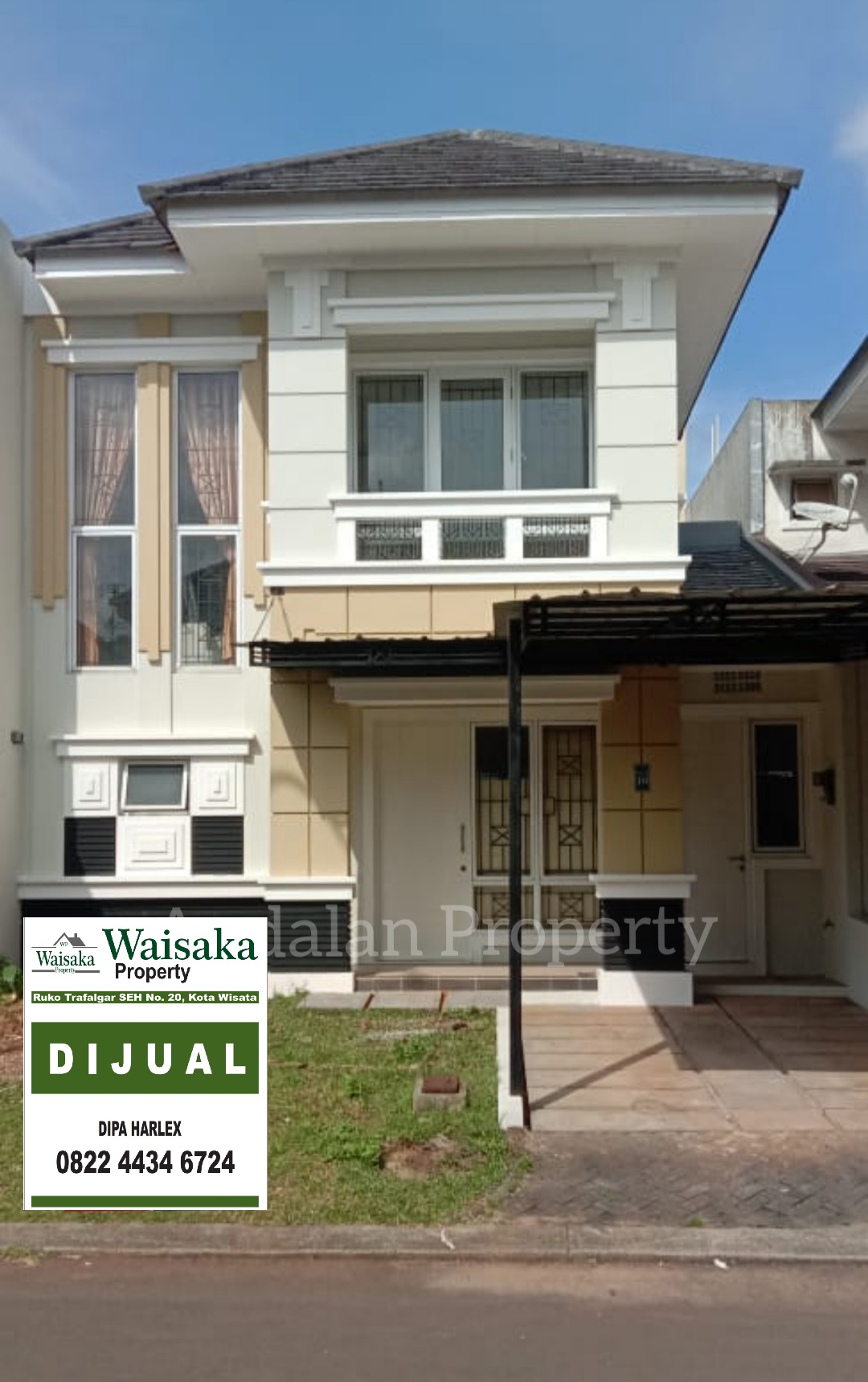 Rumah Dijual di Kota Wisata Siap Huni 2 lt SHM